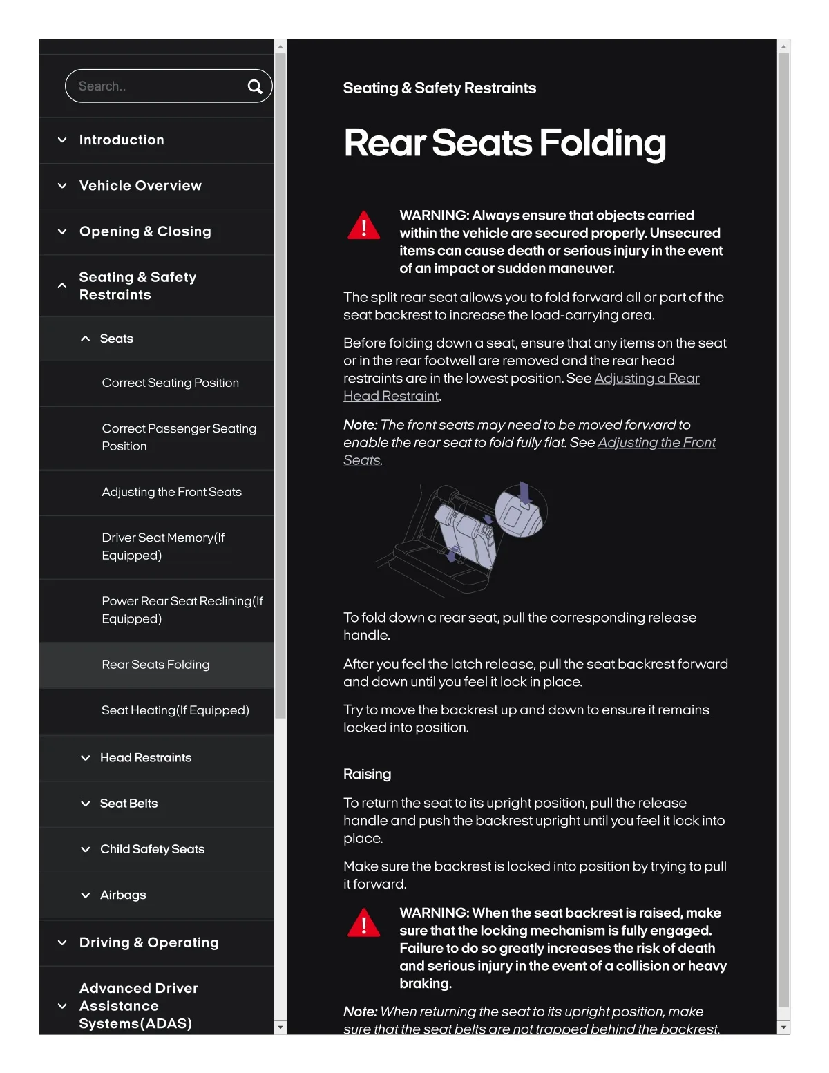 Fisker Ocean manual PDF page 106