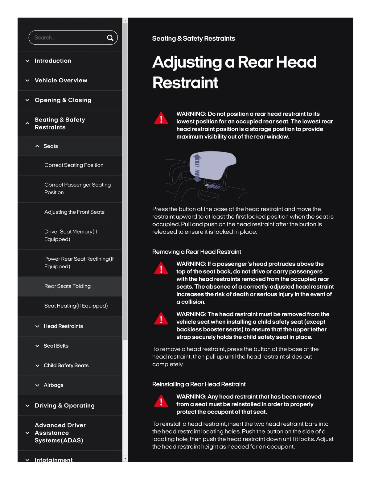 Fisker Ocean manual PDF page 107