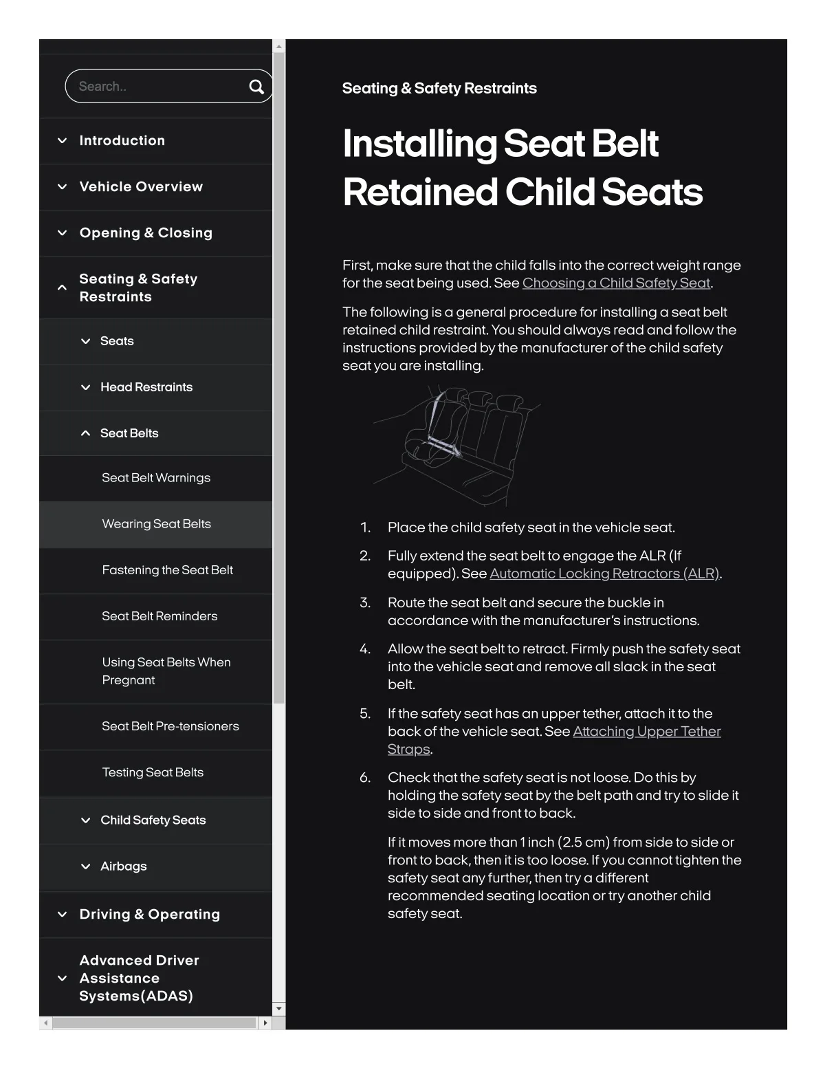Fisker Ocean manual PDF page 114