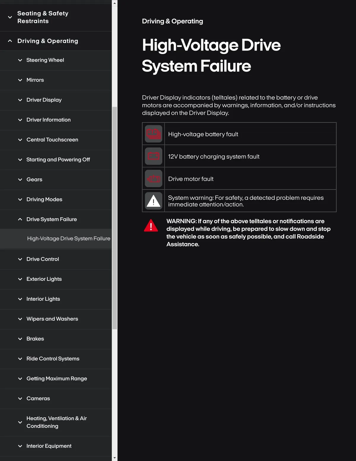 Fisker Ocean manual PDF page 161