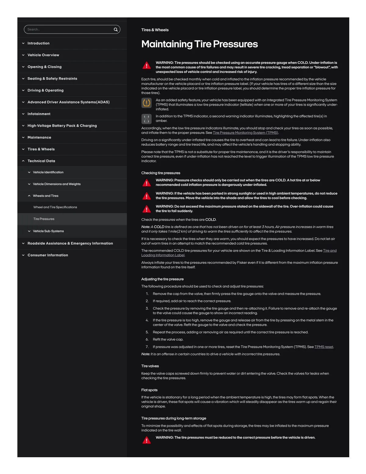 Fisker Ocean manual PDF page 348