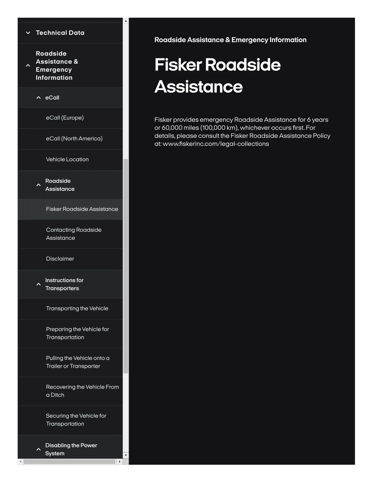 Fisker Ocean manual PDF page 358